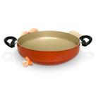 Frigideira Wok Paellera Antiaderente Premium Borda Alta Frigideira Wok Paellera Antiaderente Premium Borda Alta
