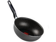 Frigideira Wok Rochedo Robusta 25cm Grafite