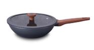 Frigideira Wok Titanium Antiaderente Revestimento Cerâmico Indução 30cm 5,3L Mta