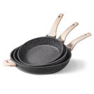 Frigideiras CAROTE Antiaderente Granite com Conjunto de Panelas de Pedra