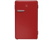 Frigobar Midea 95L Vermelho Retrô