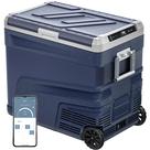 Frigobar portátil EKOJUCE 65 L com rodas, 12/24 V AC/DC