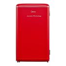 Frigobar Retrô Vermelho 93L Inverter Bivolt Midea