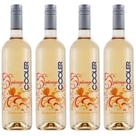 Frisante Brasileiro Góes Cooler Pêssego 4 Garrafas 750ml
