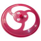 Frisbee Disco Rosa Plastico Brinquedo Pet Cachorro