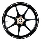 Friso Adesivo Refletivo De Roda Moto Cb500cc Branco Resitank