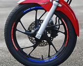Friso Adesivo Refletivo Moto Honda Fan 160 Ano 2019