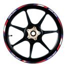 Friso Adesivo Refletivo Roda De Moto Cbr250 Cc Tricolor SKU FR657