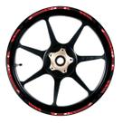 Friso Adesivo Refletivo Roda Moto Cb300r Vermelha Resitank