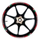 Friso Adesivo Refletivo Roda Moto Ducati Vermelho Resitank