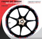 Friso Adesivo Refletivo Roda Moto Honda Fan 160cc Resitank