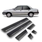 Friso Borrachão Lateral Monza Gls 1994 A 1997 Preto 6 peças