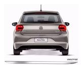 Friso Cromado Traseiro Porta Malas Polo Hatch 2018 A 2020