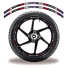 Friso De Roda Adesivo Refletivo MOTO HONDA CB 3O0 R AZUL