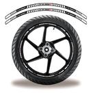 Friso De Roda Adesivo Refletivo MOTO HONDA CB 3O0 R Preto