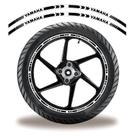 Friso De Roda Adesivo Refletivo Yamaha Preto
