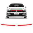 Friso Dianteiro Grade Polo Virtus 2020 Vermelho Refletivo