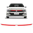 Friso Dianteiro Grade Polo Virtus 2020 Vermelho Refletivo