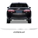 Friso Do Porta Malas Resinado Corolla 2015/2019 + Emblema