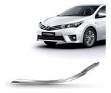Friso farol corolla 2015 2016 2017 cromado lado esquerdo