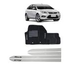 Friso Lateral Branco Focus 2009 A 2012 + Tapete Bordado