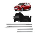Friso Lateral Branco Novo Palio 2012 2013 2014 + Tapete