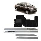 Friso Lateral Branco Prisma 2013 2014 + Tapete Bordado
