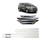Friso Lateral Branco Spin + Soleira Resinada 4 Peças