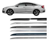 Friso Lateral Civic G10 2017 2018 2019 2020 Novo Modelo Azul Cósmico Metálico