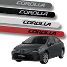 Friso Lateral Corolla Ponta Redonda Protetor de Porta Cores