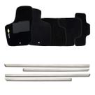 Friso lateral cromado 4 portas + tapete bordado celta