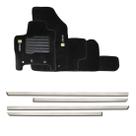 Friso lateral cromado universal 4p - nk0898 + tapete bordado novo logan 2014/... Friso lateral cromado universal 4p - nk0898 + tapete bordado novo logan 2014/...