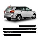 Friso Lateral Fiat Freemont 2011 A 2015 preto fosco c/ nome Friso Lateral Fiat Freemont 2011 A 2015 preto fosco c/ nome