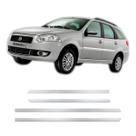 Friso Lateral Fiat Palio e Siena (todos) 4 Portas Cromado