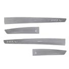 Friso lateral honda 08p053m6830 new hrv 2023 a 2025 prata platinum jogo