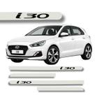 Friso Lateral Hyundai i30 Branco Proteção Porta 2008 à 2024