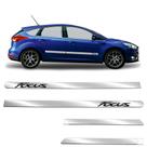 Friso Lateral Largo Focus 2009 a 2020 Kit Cromado Personalizado 4 Portas