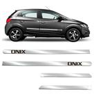 Friso Lateral Largo Onix 2012 a 2023 Kit Cromado Personalizado 4 Portas