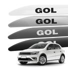 Friso Lateral para Gol 2009 a 2023 com Ponta Facao Nome em Adesivo 4 Portas
