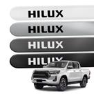 Friso Lateral para Hilux 2005 a 2026 Proteção 4 Portas Ponta Redonda Friso Lateral para Hilux 2005 a 2026 Proteção 4 Portas Ponta Redonda