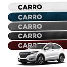 Friso Lateral para HR-V 2016 a 2026 Proteção 4 Portas Ponta Redonda