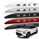Friso Lateral para Kait 2025 2026 Proteção 4 Portas com Ponta Facão