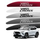 Friso Lateral para Yaris Cross 2026 Proteção 4 Portas com Ponta Facão