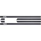 Friso Lateral Personalizado 2 Portas Volkswagen Gol 1996 A 2008 Nk-119006