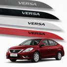 Friso Lateral Porta Nissan Versa Vermelho Malbec 2017 A 2025