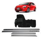Friso Lateral Prata Punto 2007 a 2012 + Tapete Bordado