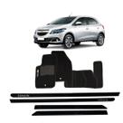 Friso Lateral Preto Onix + Tapete Bordado
