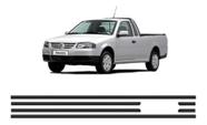 Friso Lateral Saveiro G3 G4 00 A 09 - Modelo Fino - 100.26