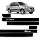 Friso Lateral Siena 1997/2003 4p - Kit 6 Peças Personalizado