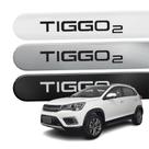 Friso Lateral Tiggo 2 2018 a 2022 Redondo Proteção 4 Portas Friso Lateral Tiggo 2 2018 a 2022 Redondo Proteção 4 Portas
